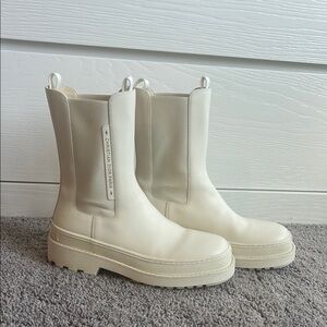 Christian Dior Leather Chelsea Boots